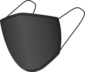 BLACK-BLACK medvilninė veido kaukė 1401165